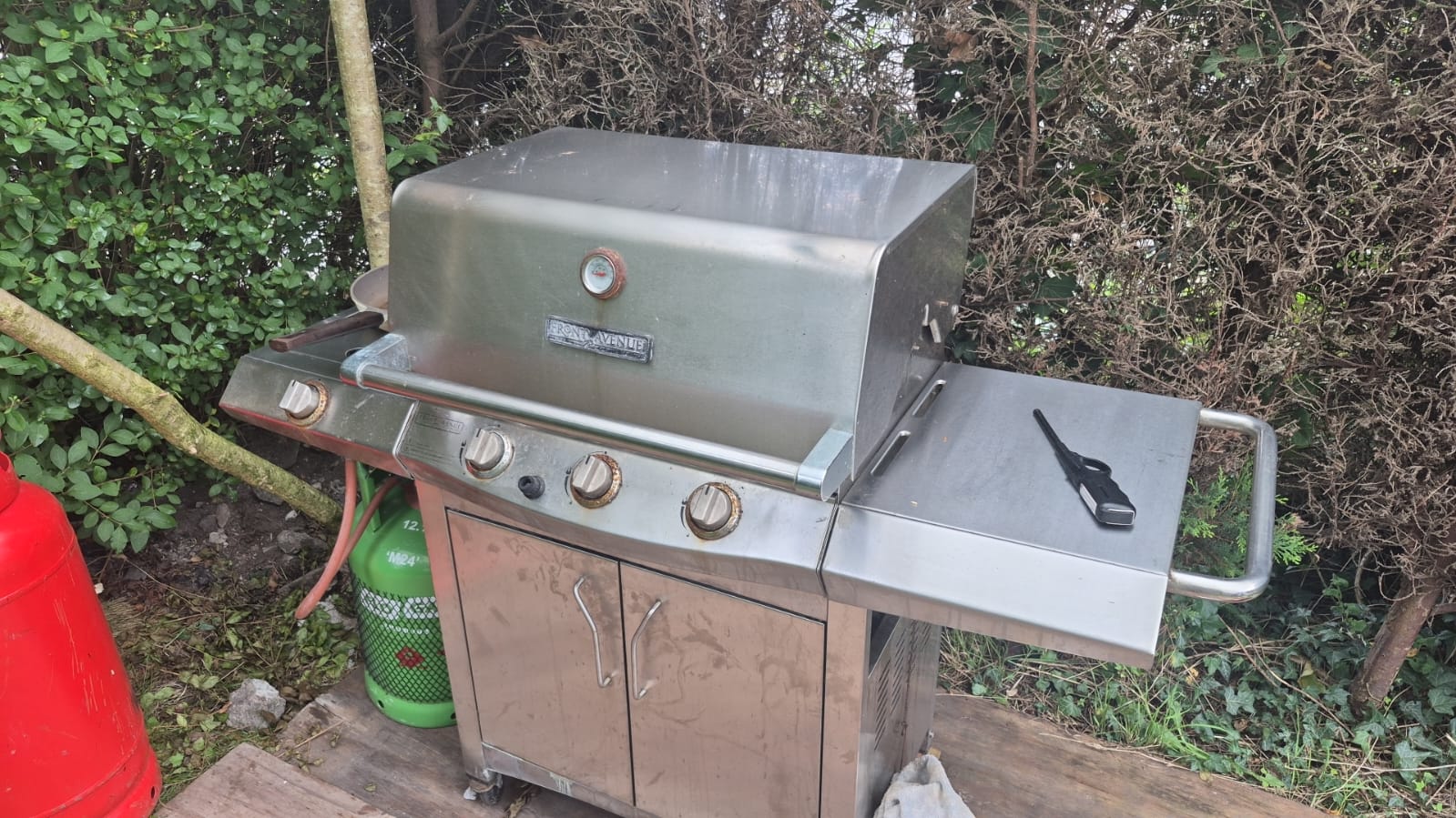 The restaurant's trusty oven